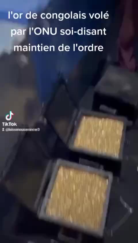 Congo's Gold stolen by the UN