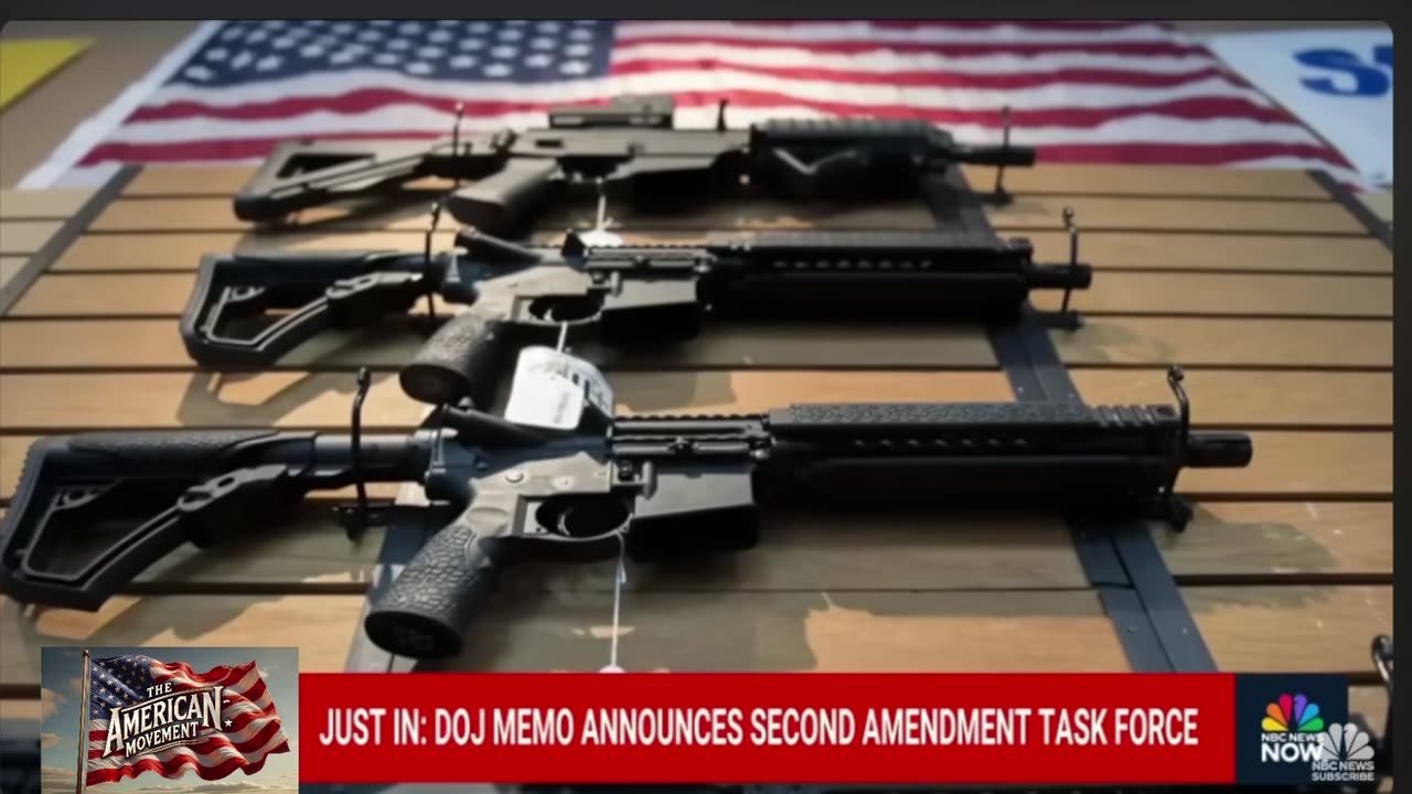 Pam Bondi the head of the DOJ is restoring firearm rights