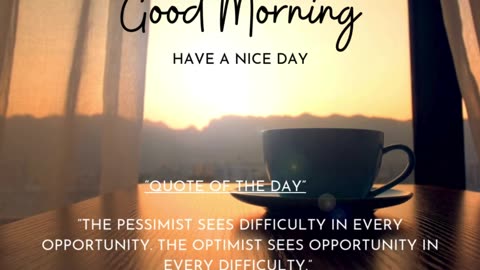 "QUOTE OF THE DAY"