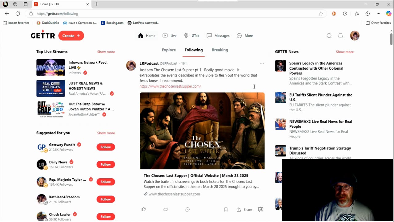 Movie Review: The Chosen: Last Supper, Pt 1