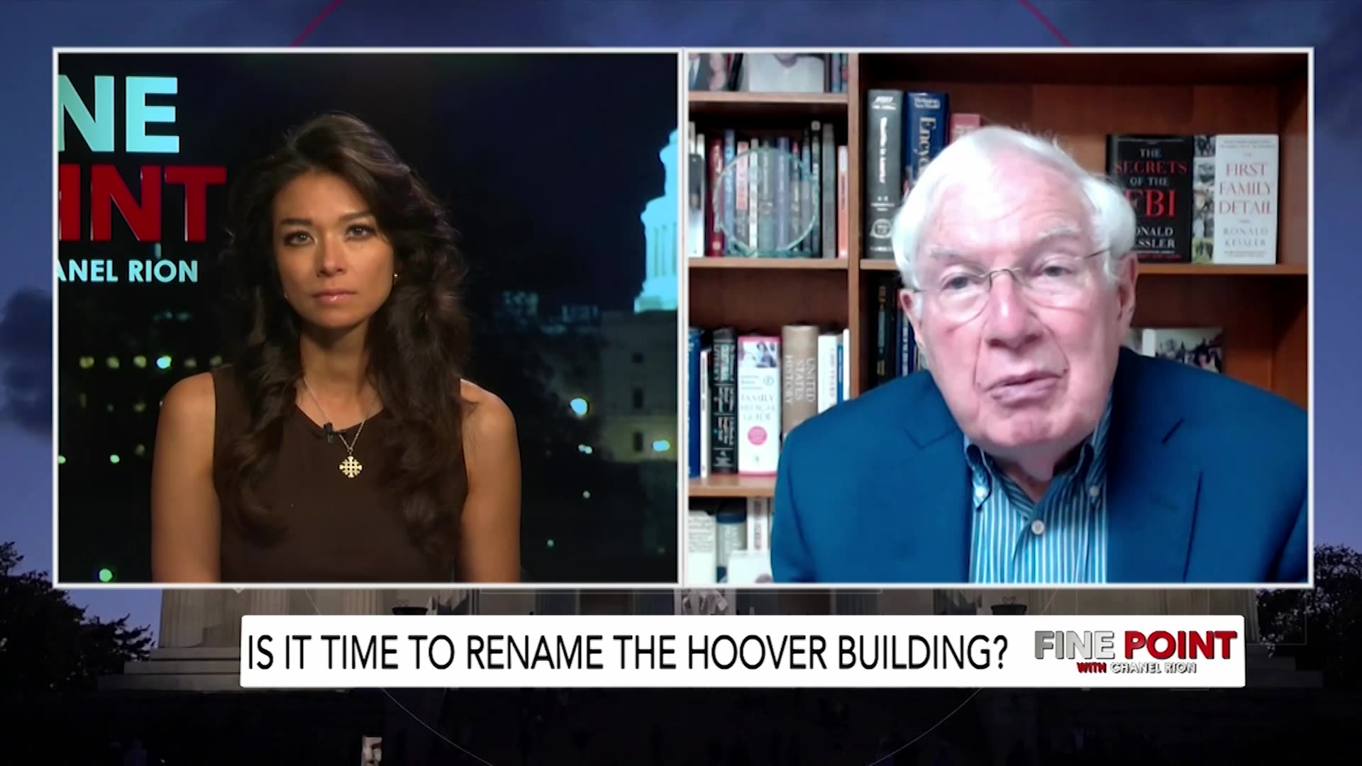 Fine Point - Is It Time To Rename The Hoover Building? W/ Ronald Kessler - 5/19/2025