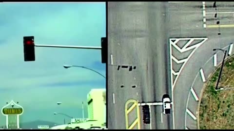 Las Vegas Strip 1991 and Street Lights