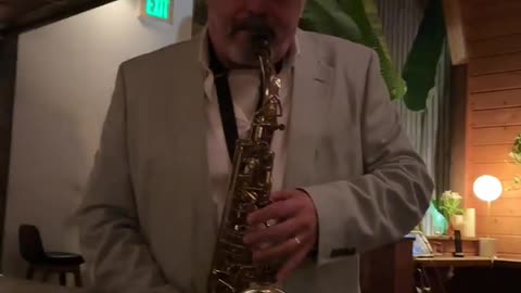 Shiba Inu Gets Surprise Saxophone Serenade for His Birthday