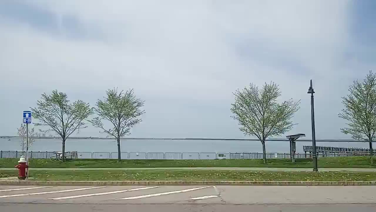 A LAKE ERIE VIEW FROM BUFFALO, NEW YORK