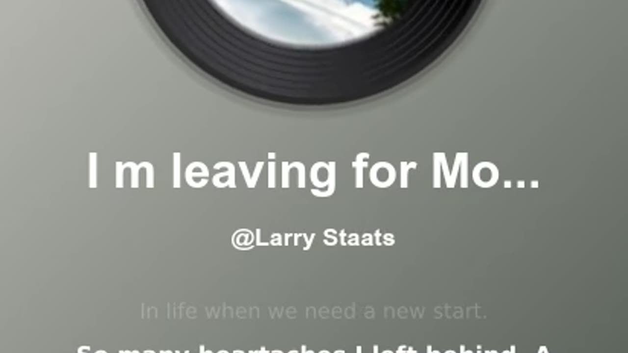 I'm Moving to Montana in the morning