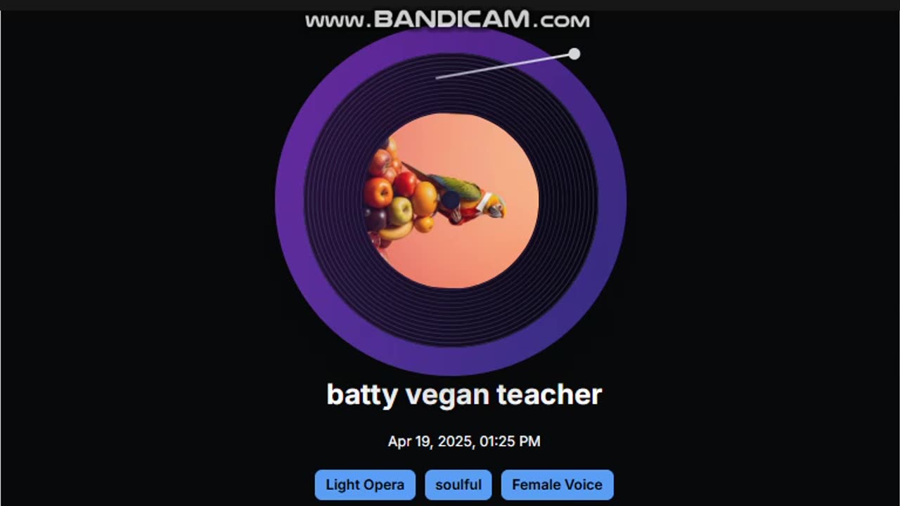 batty vegan teacher