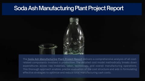 Soda Ash Manufacturing Plant Project Report