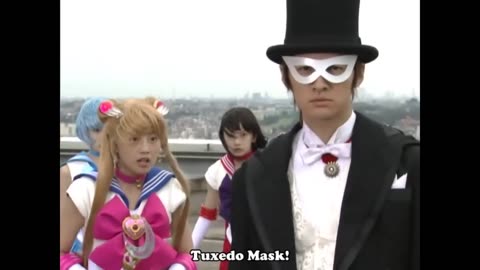 Usagi & Mamoru sailor moon live action act 4 Usagi and her friends working together