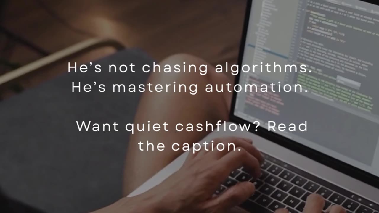 Not Chasing Clients. Not Chasing Likes. Just Building Systems That Sell Silently