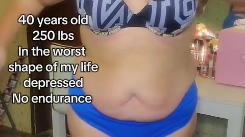 An amazing weight loss