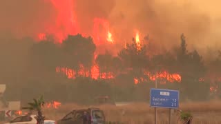 Turkey wildfires largely contained after killing at least two people