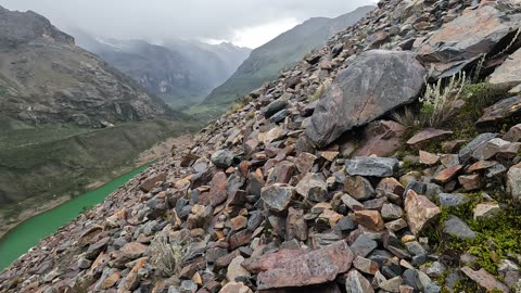 Movement in the mountains flows...
