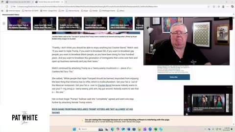 THE PAT WHITE SHOW presents Season 3 Episode #13