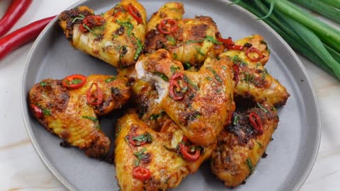 Spicy_And_Juicy_Chicken_Wings__Secret_Recipe_Cooking_Video