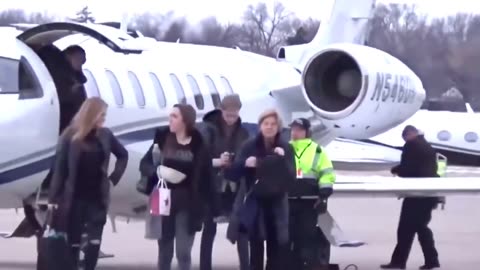Watch as Warren tries to dodge being filmed