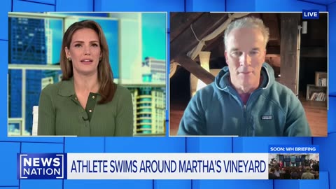 British swimmer seeks to 'flip the script' on sharks | NewsNation Now 