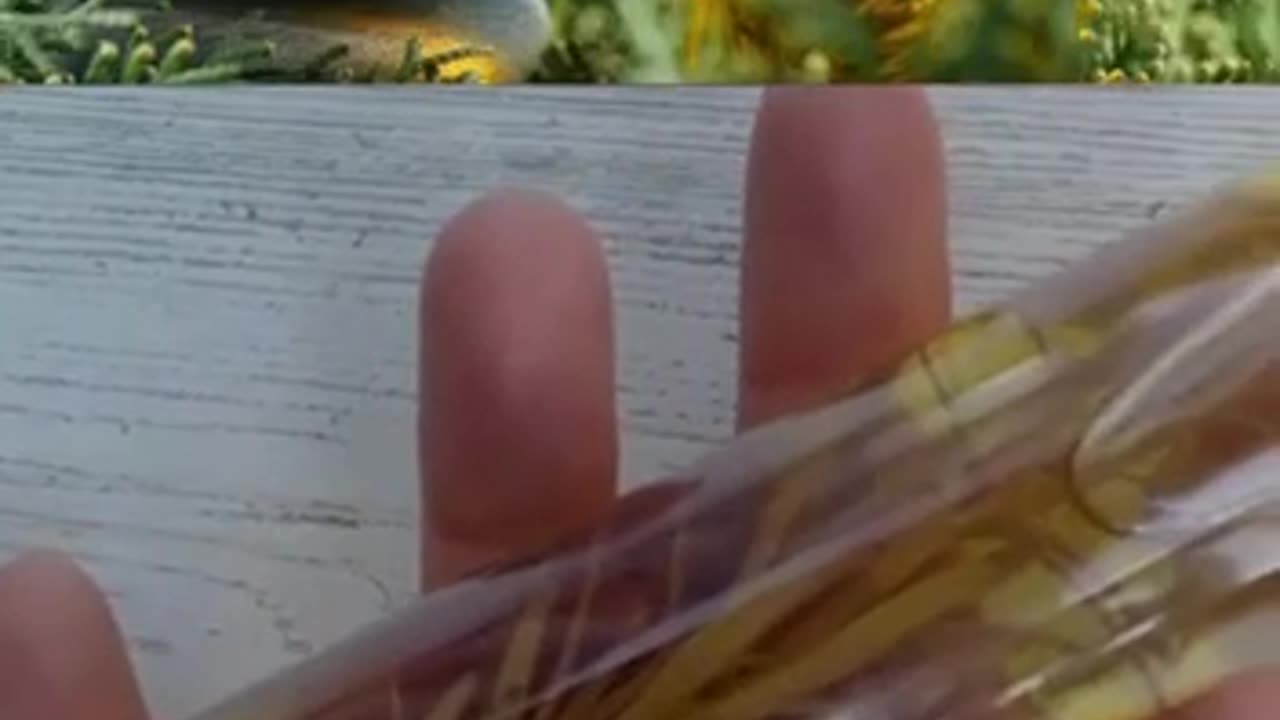 If you drop rosemary into a bottle of olive oil