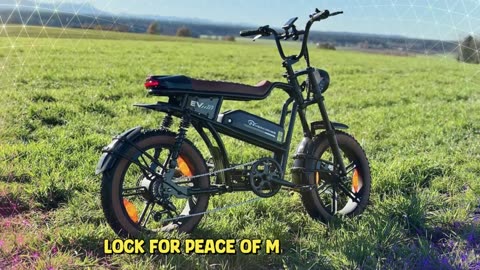 EVERCROSS EK30 Electric Bike 250W Motor 20 x 4.0 inch wide tires Electric Bike