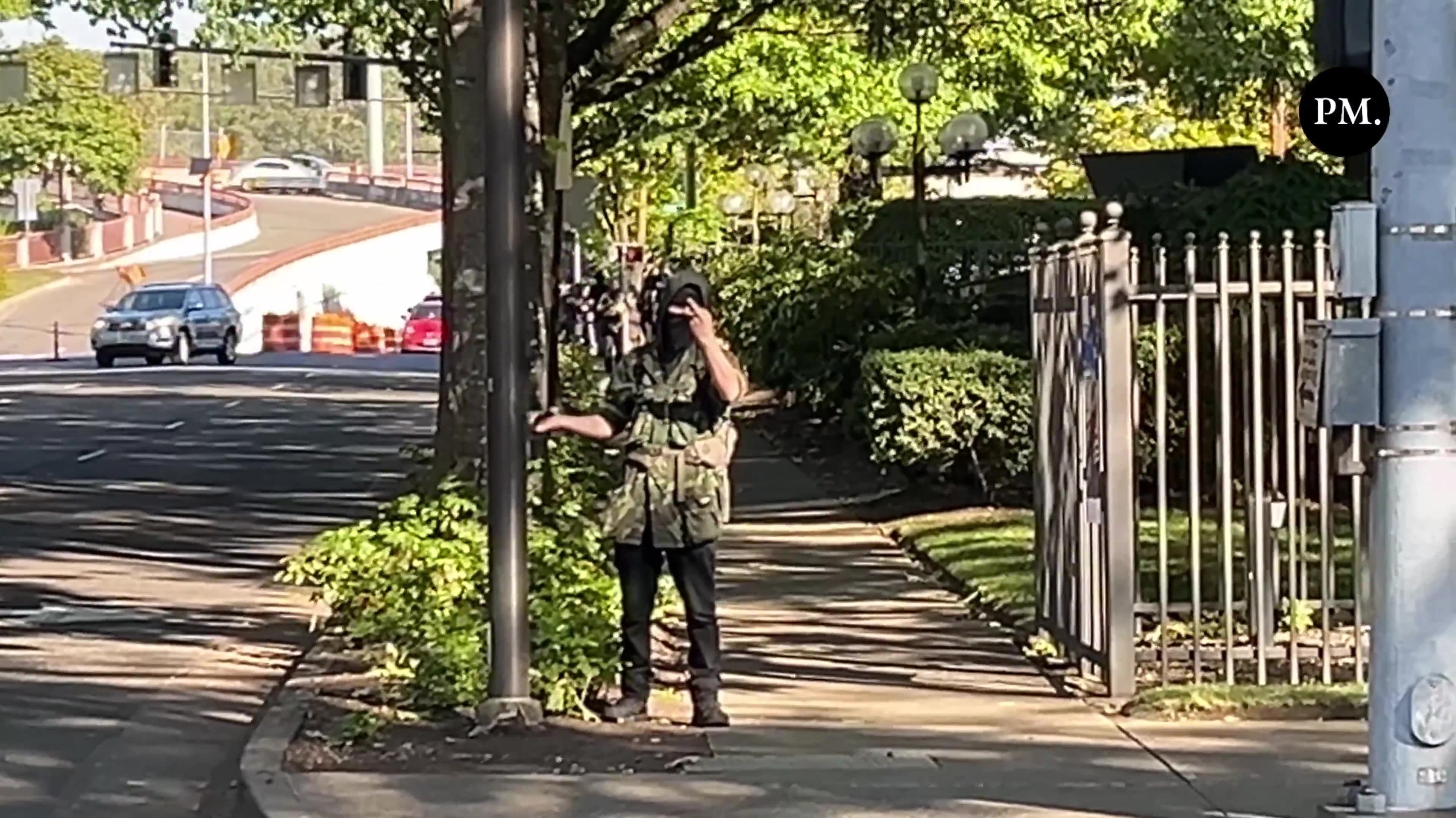 Antifa terrorists have descended on federal building in Eugene, Oregon