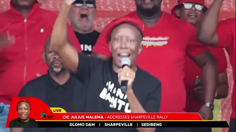 SA TODAY - "Shoot to kiII. KiII the Boer, the farmer" - EFF leader Julius Malema today