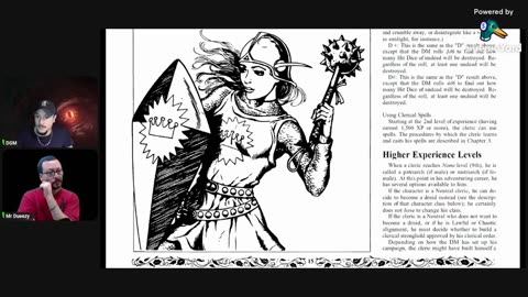 Personaje Primario 1: El Clérigo en D&D