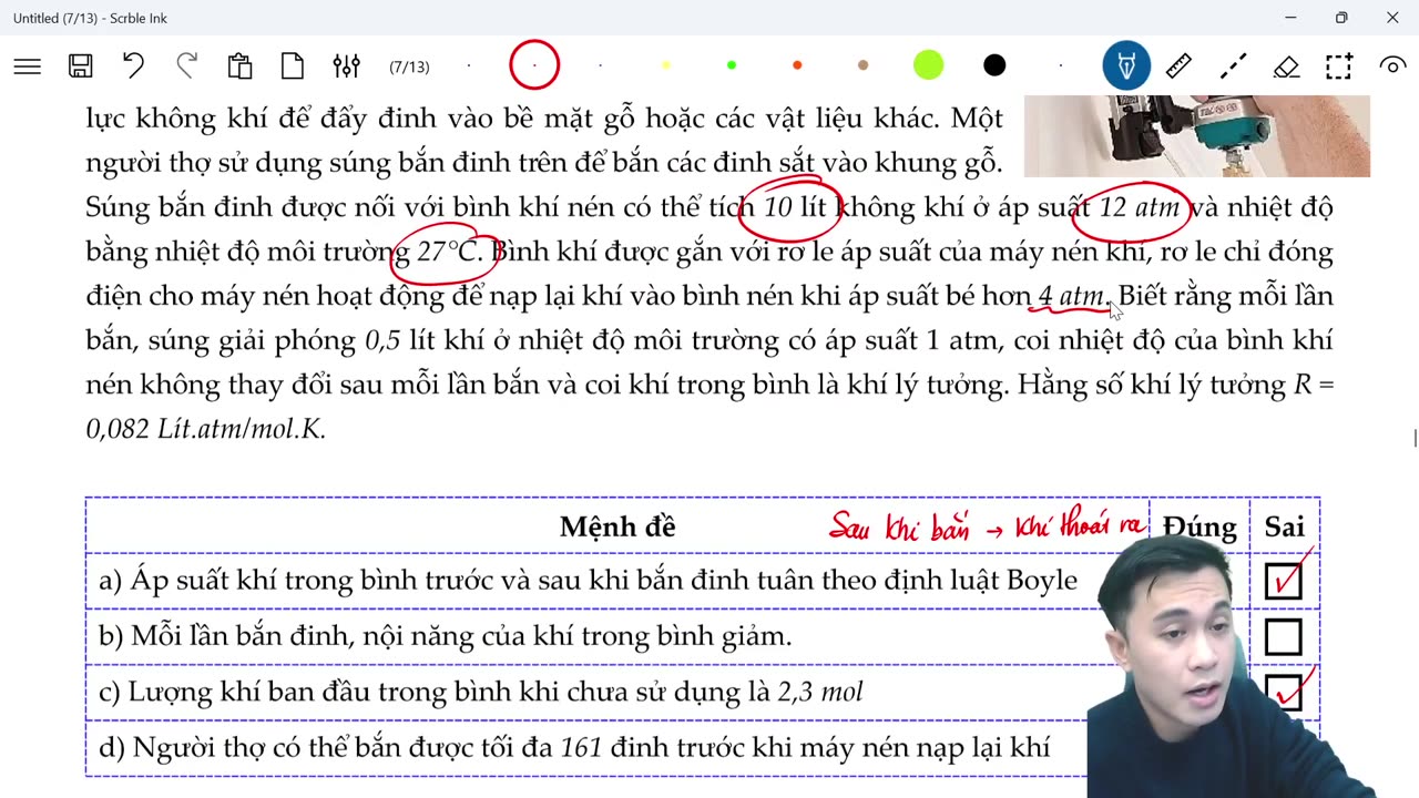 Đề minh hoạ môn Vật Lý - Đề số 9