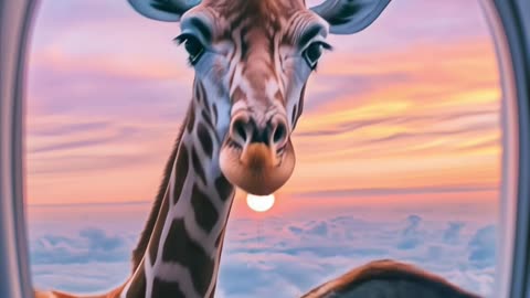 Flying Giraffe