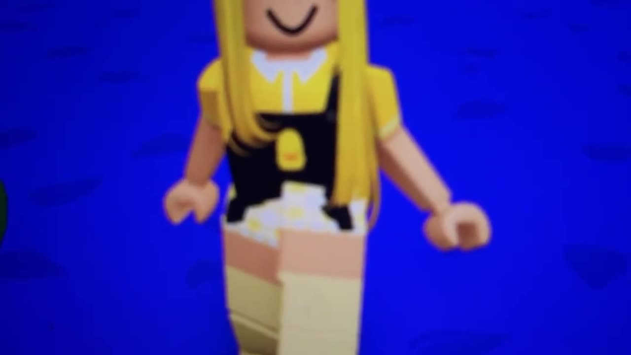 My outfit and catalog in Roblox
