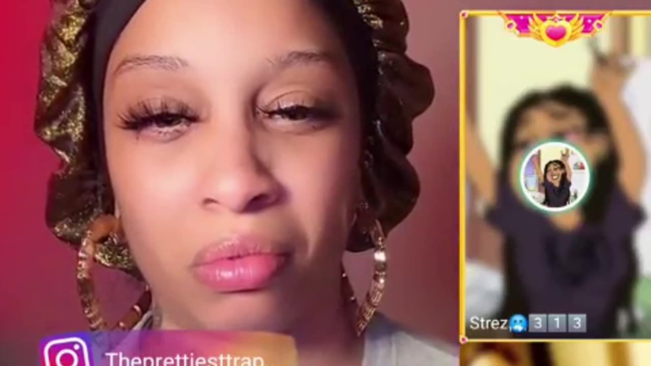 TRAP CECE GOES LIVE TO ADDRESS BIGSUEWOO & SUPA BIH