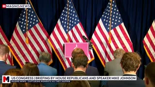 🇺🇸 US Congress | Briefing by Speaker Mike Johnson and House Republicans [LIVE]