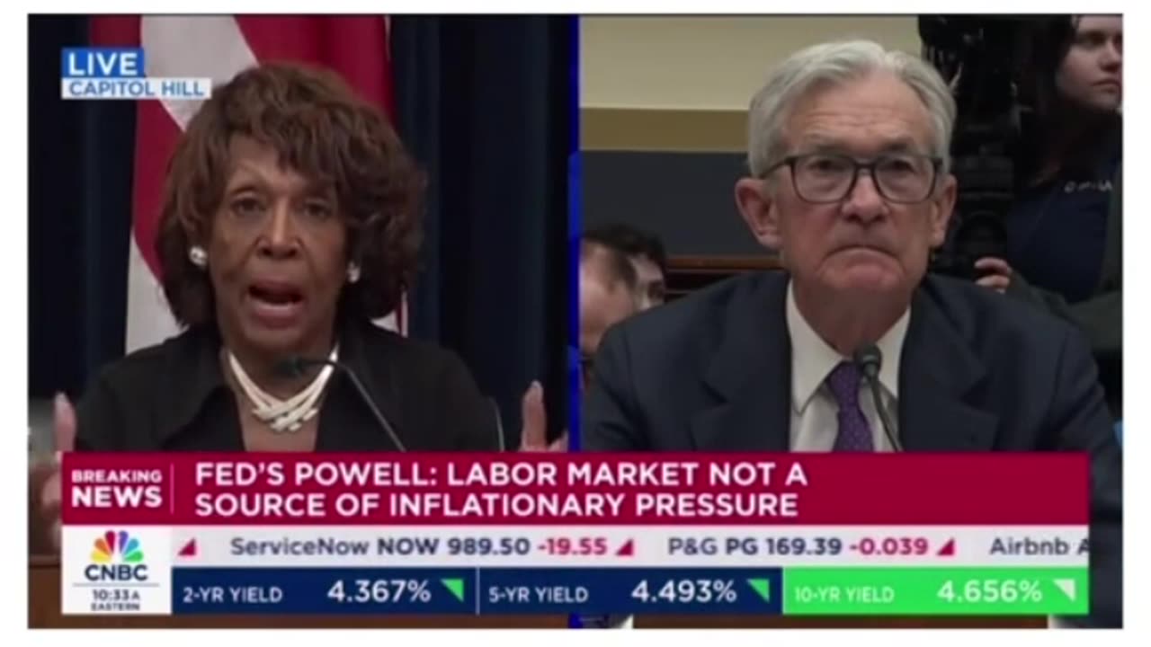 Maxine Waters - I think she said the quiet part out loud!!