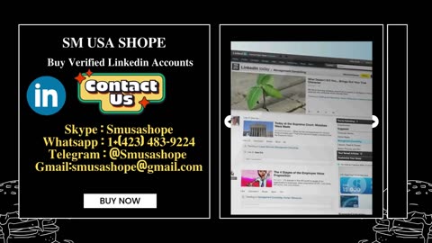 Buy Linkedin Accounts From United States & High Quality Verified