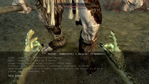 Skyrim - Poison Rune damage testing