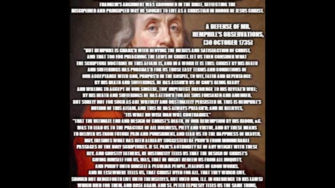 1735.10.30 Benjamin Franklin A Defense of Mr. Hemphill’s Observations, 30 October 1735
