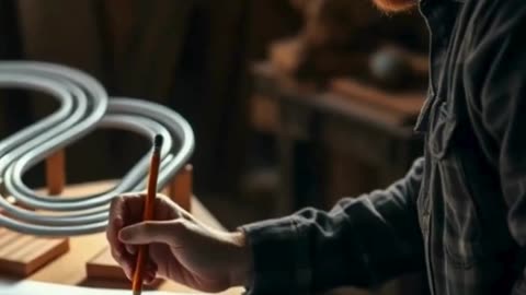 6 - Experience the Thrill of Building: Wood Trick's Electric Motorized Marble Run