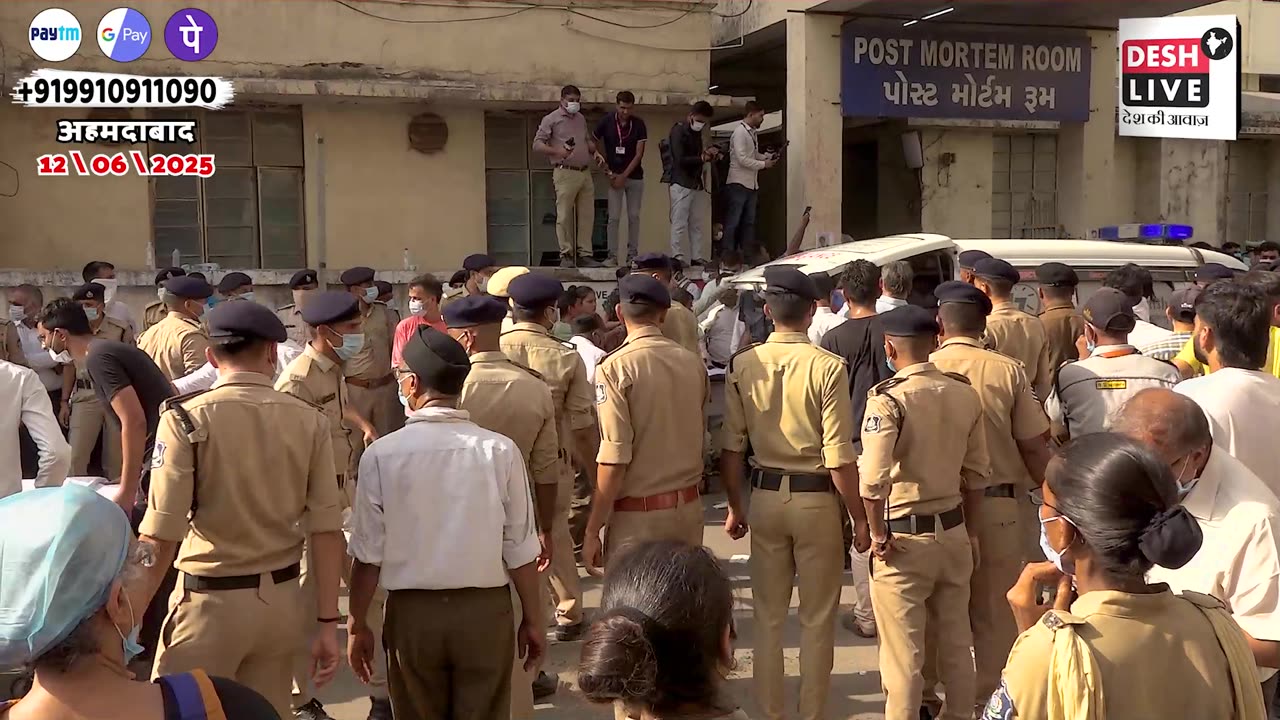 प्लेन क्रैश के बादअस्पताल की हालत, हर जगह एंबुलेंस केसायरनों की गूंज | Desh Live | Sahal Qureshi