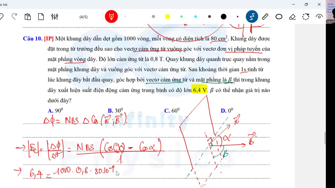 4 Ôn tập chương 3- Buổi 3- Cảm ứng điện từ (P2)