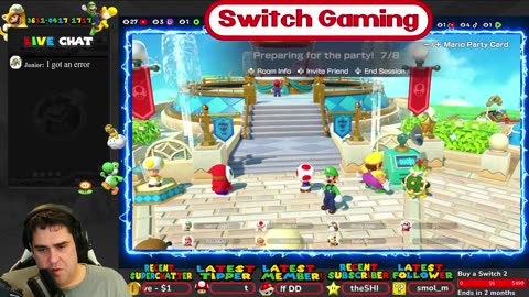 Who’s the Party Champion?! 🏆 Super Mario Party Jamboree with Viewers! *LIVE*