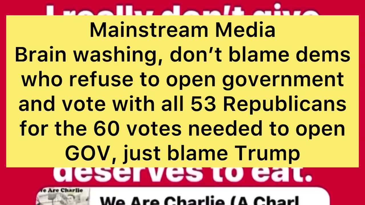 Keys to wins by dems was let democrat senate shutdown gov and blame Trump