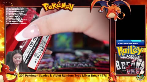 204 Pokémon Scarlet & Violet Random Type Mixer Break #778 [April 30, 2025]