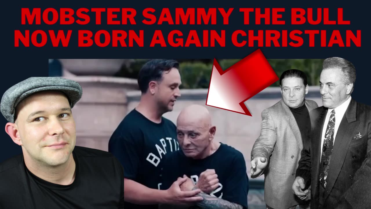 Sammy the Bull Born Again and Baptized - Lets Watch His Testimony and Baptism