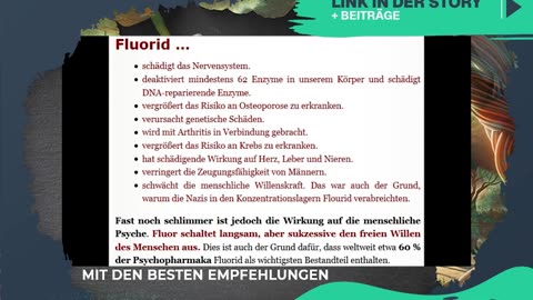 🍿☠️ Flourid ist GIFT! Gesündere Zahnpflege ohne Fluorid