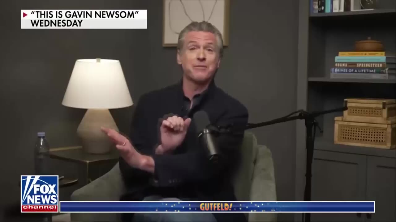 Gavin Newsom play's...Pat-A-Cake?