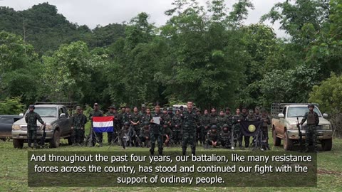 🎖️🔥 Myanmar War | KNDF 5th Battalion Anniversary Speech with English Subs | RCF
