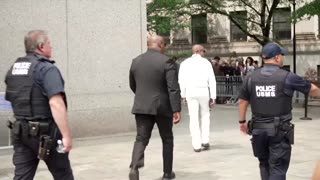 Kanye West arrives at Sean 'Diddy' Combs trial
