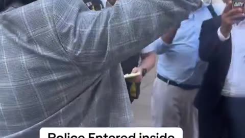 Met Police Enter The Pakistani High Commission And Make An Arrest