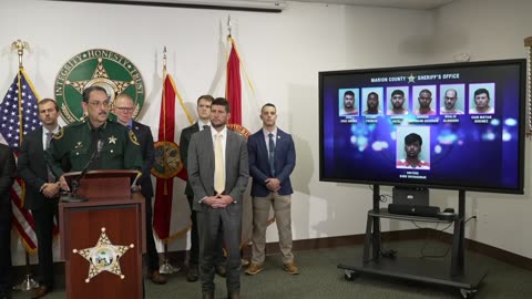 AG James Uthmeier joins Marion County Sheriff Woods to announce the results of an undercover operation in Ocala.