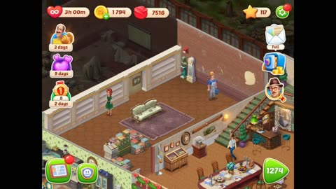 Homescapes: level 1266-1273