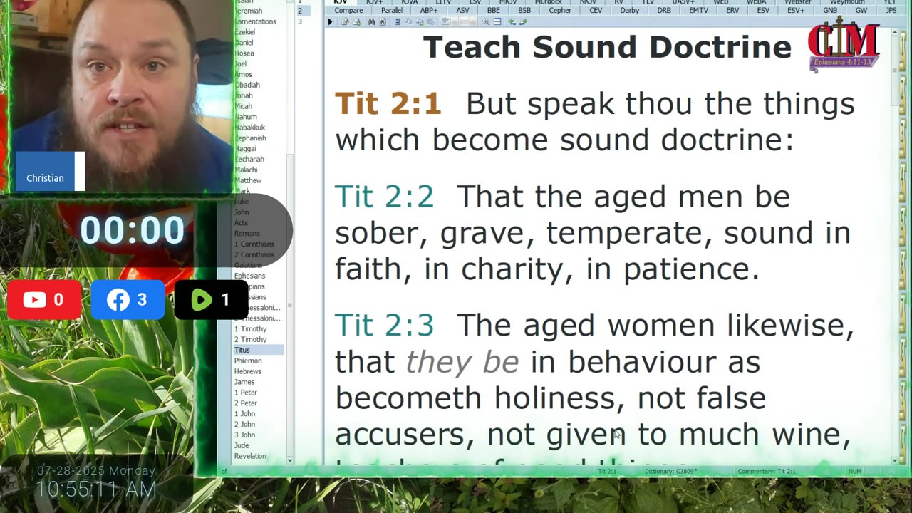 Let Us Add To Our Faith Devotion 2025