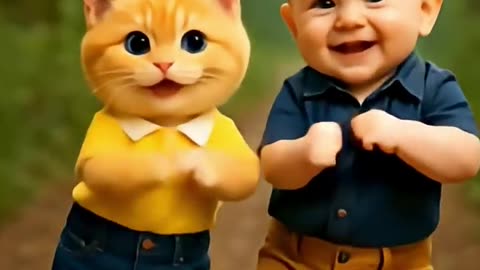 Funny cat viral short😍💖offline buster